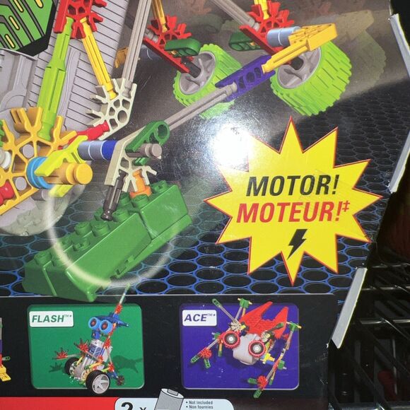 K’nex Collect & Build Stomper Motorized Robo Battlers 12165/ 71188 New - Picture 2 of 8